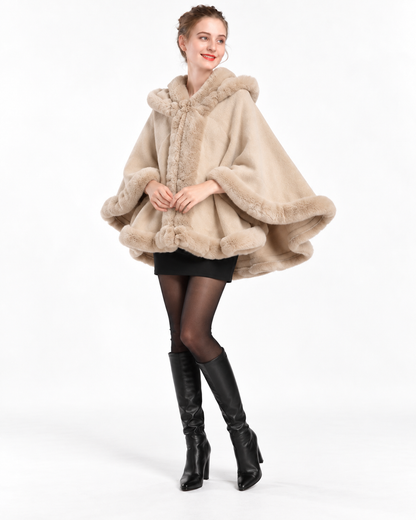 Statement-Collar Cape