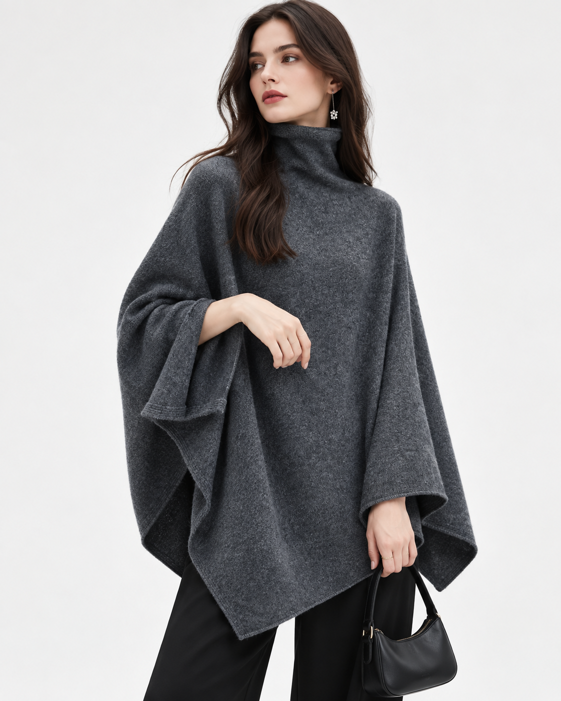 Sleeveless Mid-Length Cape