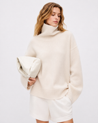 Oversized Roll-Neck Jumper