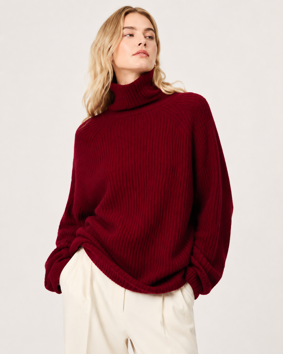 Classic Red Knit Jumper
