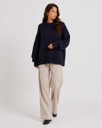 Relaxed Crew-Neck Jumper