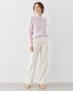 Brushed Mock-Neck Jumper