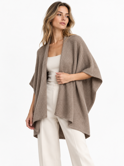 Batwing-Sleeve Cardigan
