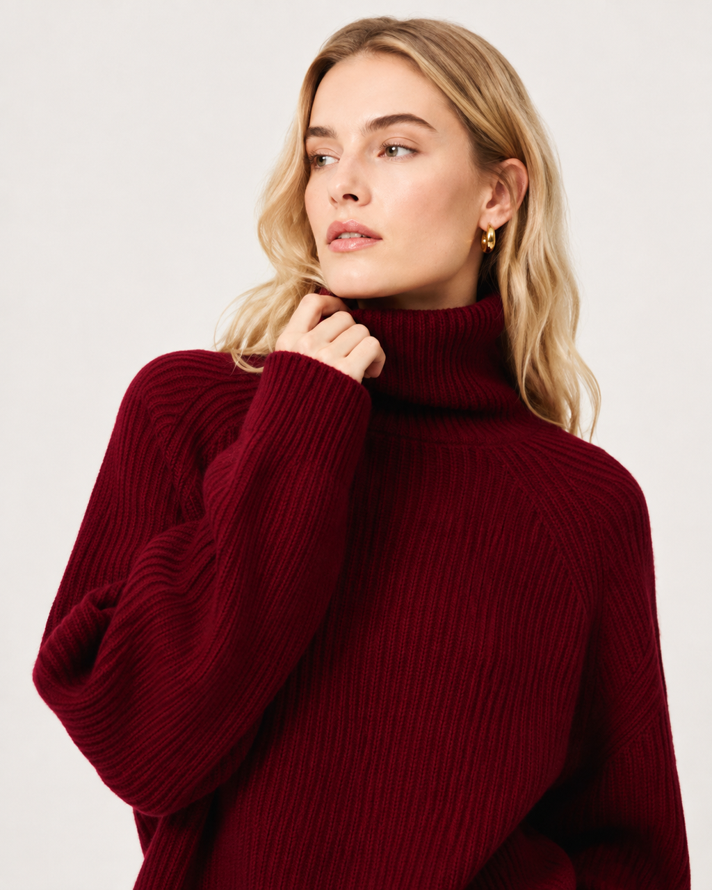 Classic Red Knit Jumper