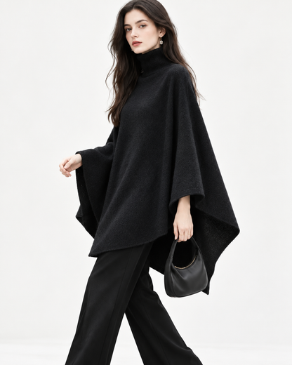 Sleeveless Mid-Length Cape