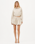 Mock-Neck Activewear Two-Piece Set