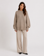 Relaxed Crew-Neck Jumper
