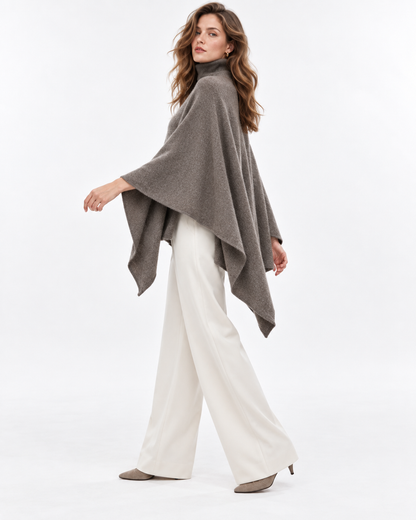 Sleeveless Mid-Length Cape