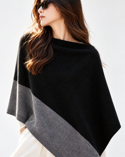 Mid-Length Pullover Cape