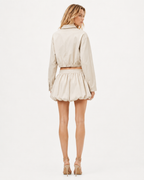 Mock-Neck Activewear Two-Piece Set