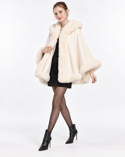 Statement-Collar Cape