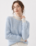 Brushed Mock-Neck Jumper