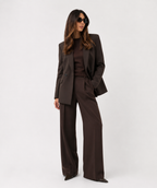 Relaxed Double-Breasted Oversized Blazer