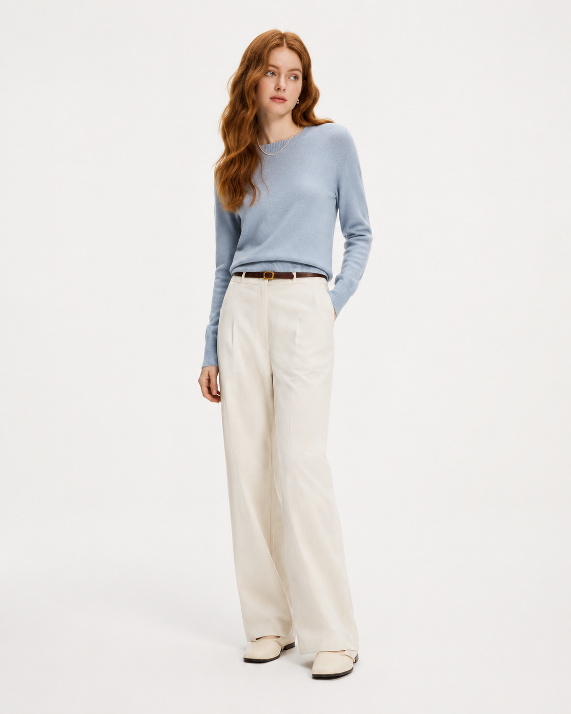 Minimal Crew-Neck Jumper