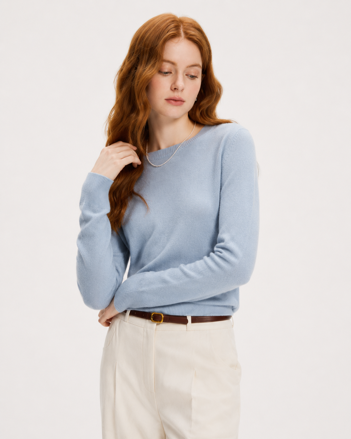 Minimal Crew-Neck Jumper