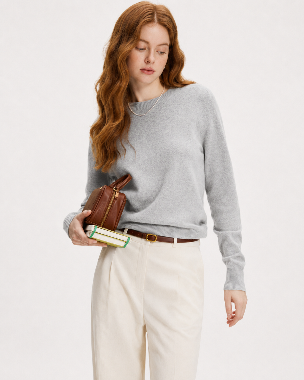 Minimal Crew-Neck Jumper