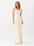 Soft Drape Neck Maxi Dress