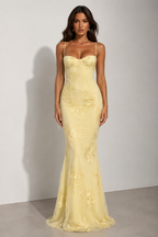 Asymmetric High-Neck Satin Midi Dress