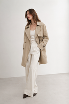 Classic Beige Trench Coat
