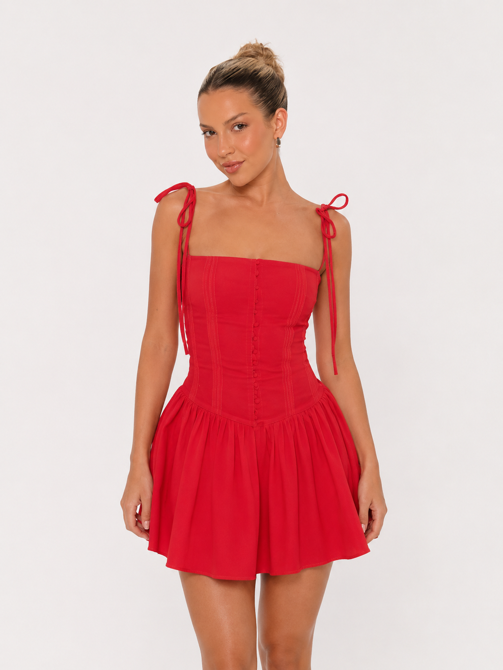 Opulent Tapestry Corset Mini Dress