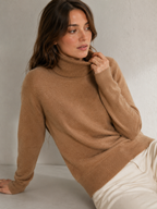 Premium Soft-Knit Roll Neck Jumper