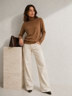 Premium Soft-Knit Roll Neck Jumper