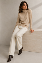 Premium Soft-Knit Roll Neck Jumper
