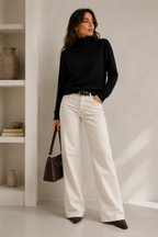 Premium Soft-Knit Roll Neck Jumper