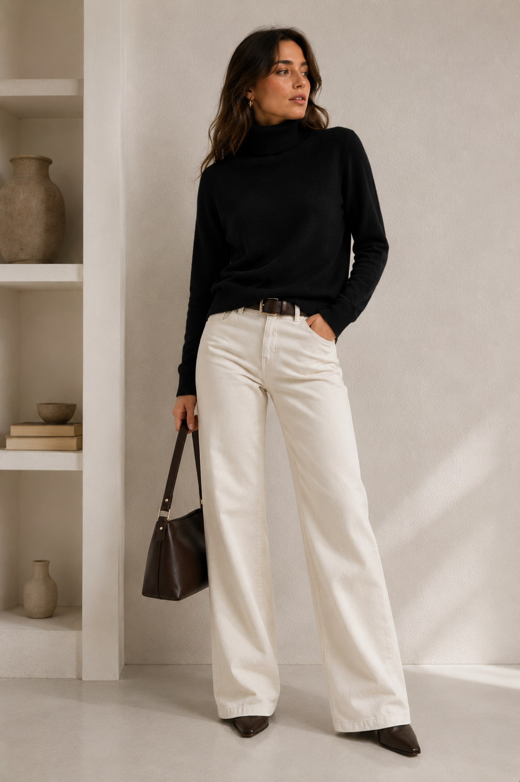 Premium Soft-Knit Roll Neck Jumper