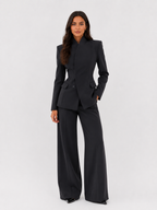 Sculpted Waist Tailored Blazer