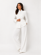Sculpted Waist Tailored Blazer