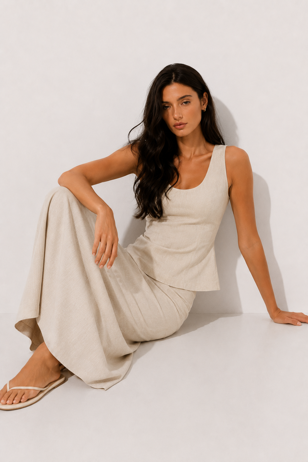 Grace Peplum Column Set