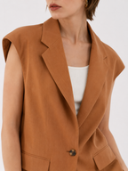 Tailored V-Neck Waistcoat