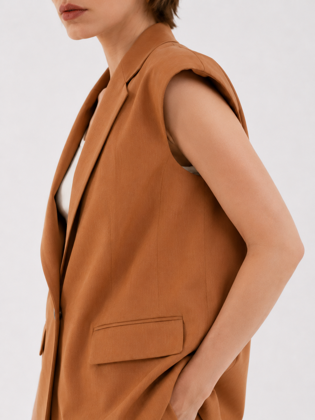 Tailored V-Neck Waistcoat