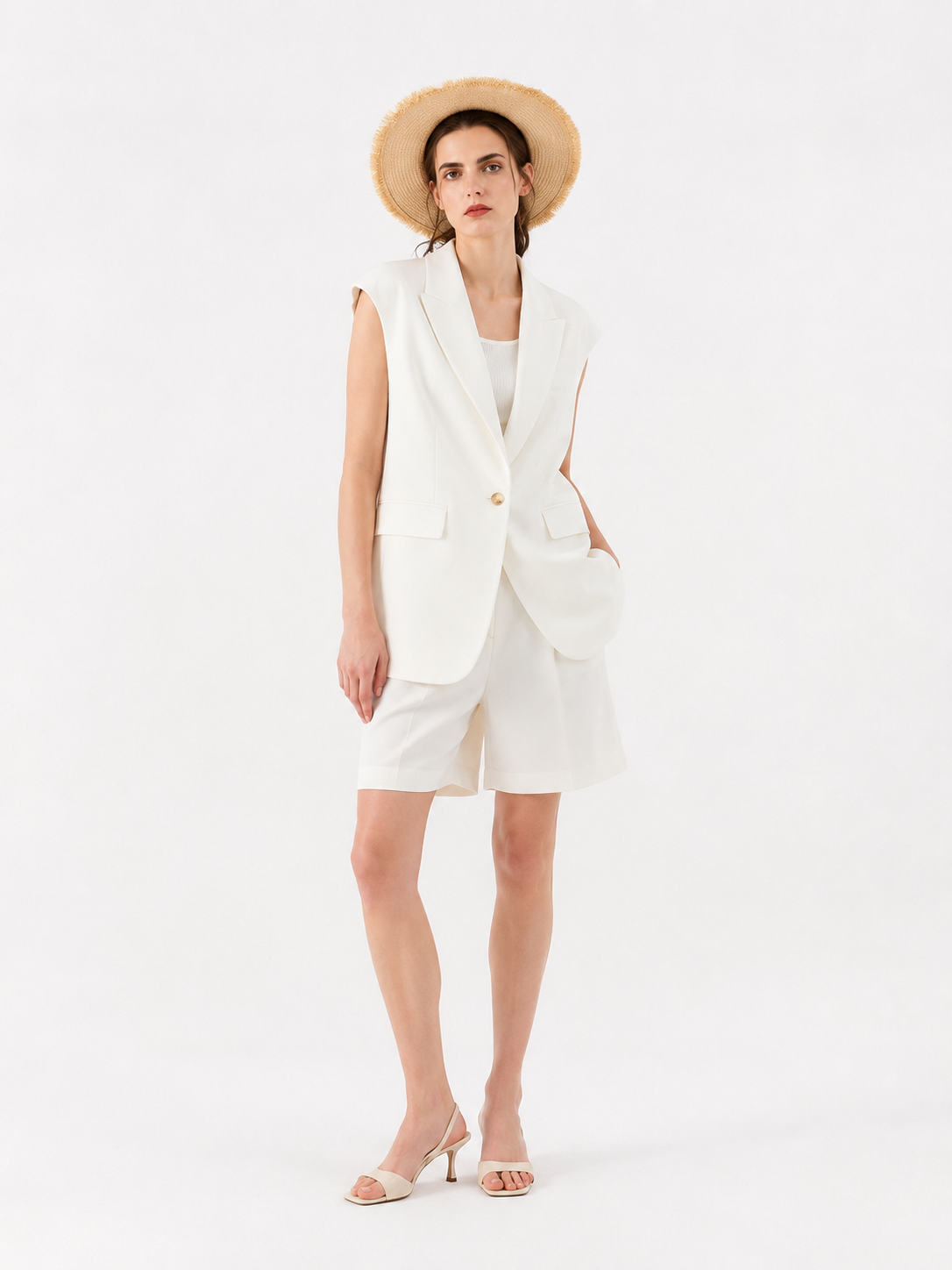 Tailored V-Neck Waistcoat