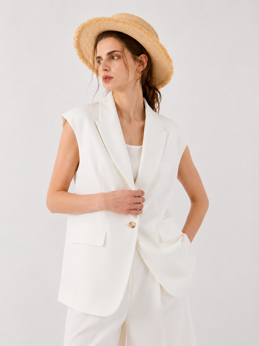 Tailored V-Neck Waistcoat