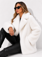 Longline Plush Coat