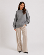 Relaxed Crew-Neck Jumper