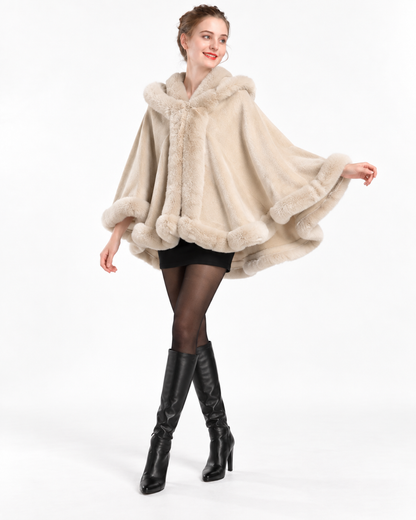 Statement-Collar Cape