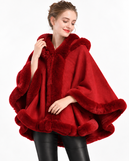 Statement-Collar Cape