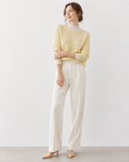 Brushed Mock-Neck Jumper