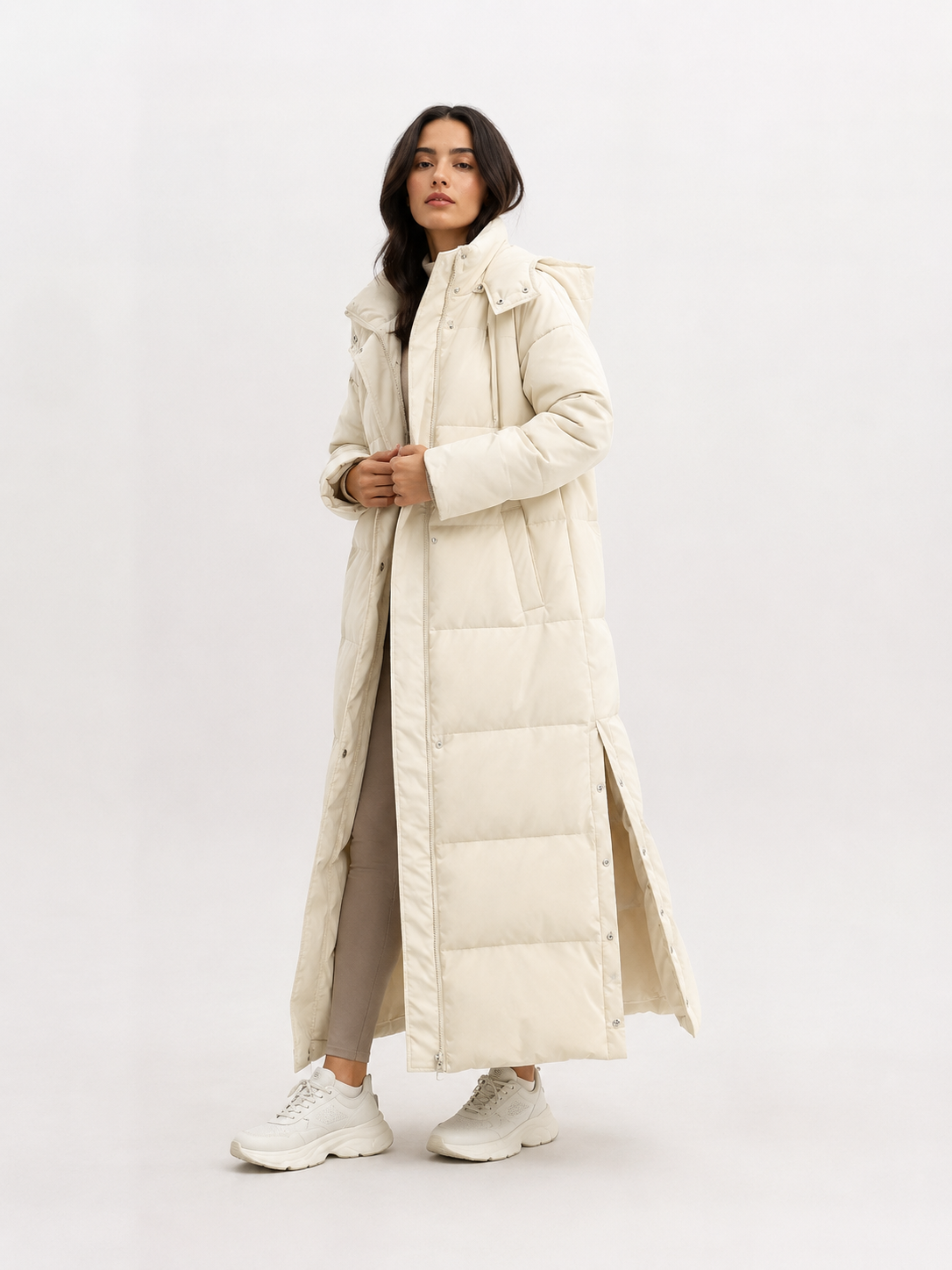 Longline Puffer Coat