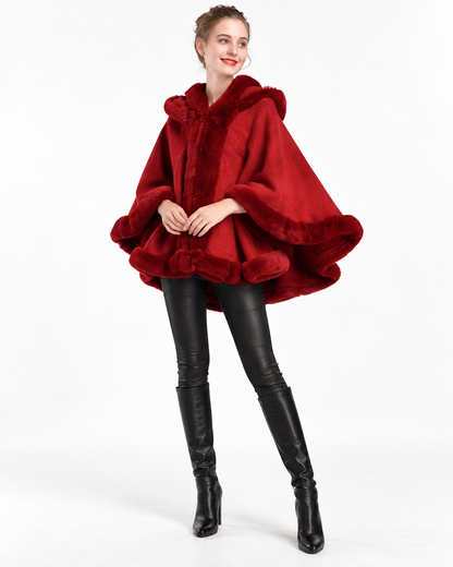 Statement-Collar Cape