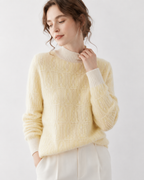 Brushed Mock-Neck Jumper