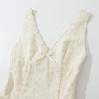 Broderie Anglaise Corset Mini Dress