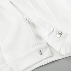 High-Waisted Wide-Leg Trousers