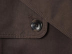 Wrap-Belt Cropped Trench Jacket