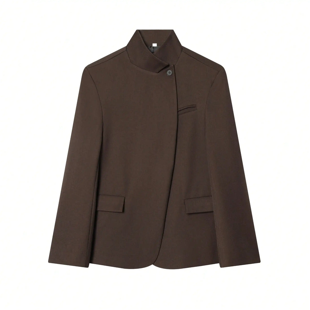 Asymmetric Cut-Out Tailored Blazer