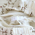 Premium Muslin Cotton Long Pyjama Set with Fine Piping