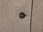 Asymmetric High-Neck Wool Blend Jacket